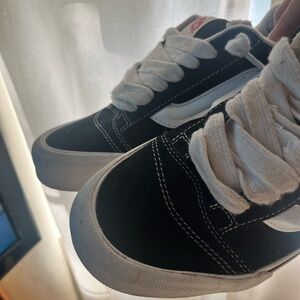Vans Black and White Sneakers
